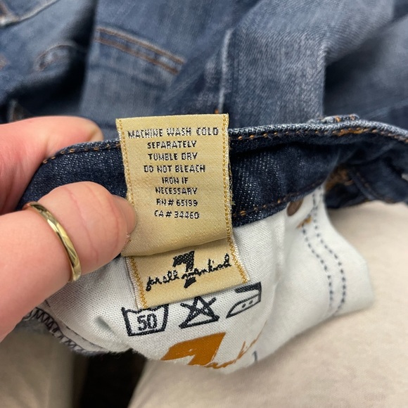 7 For All Mankind low rise bootcut/flare jeans - Picture 6 of 10